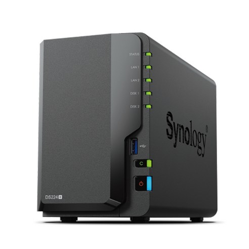 [Synology대리점] 시놀로지 DS224+정품 판매대리점 2bay / 하드미포함, DS224+