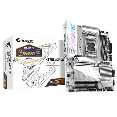 GIGABYTE X670E AORUS PRO X 피씨디렉트 gtx750ti