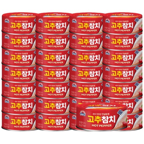 <올따옴> 사조 고추참치 150g 29입, 29개