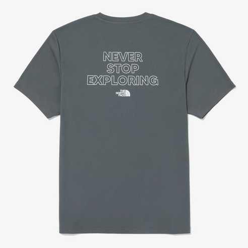 [국내정식매장] 노스페이스 반팔티 티셔츠 The North Face M'S RECOVERY GRAPHIC S/S R/TEE - CHARCOAL_GREY