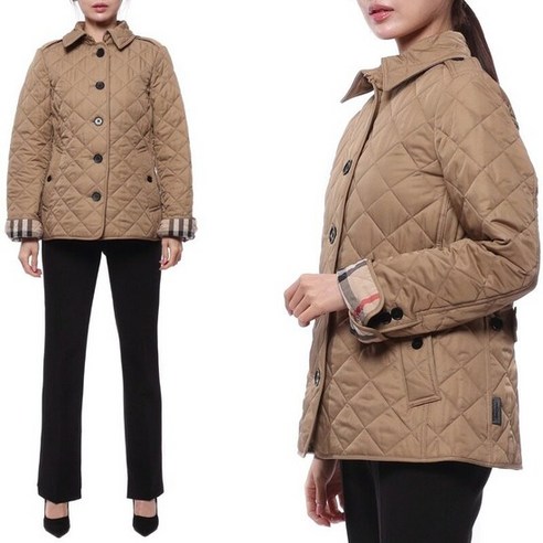 Burberry [명품]버버리 23SS 여성 프랭크비 퀼팅 재킷 8065872 CANVAS 23S