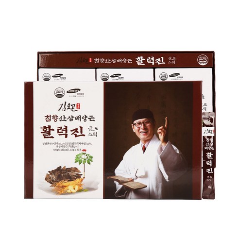 김오곤 침향산삼배양근 활력진 골드스틱, 30개, 15g 침향환