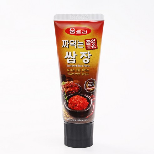 움트리 짜먹는 잘익은 쌈장 120g 1개 낱개