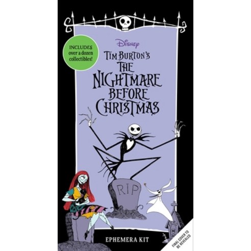 (영문도서) Disney Tim Burton''s Nightmare Before Christmas Paperback, Insight Editions, English, 9798886632019