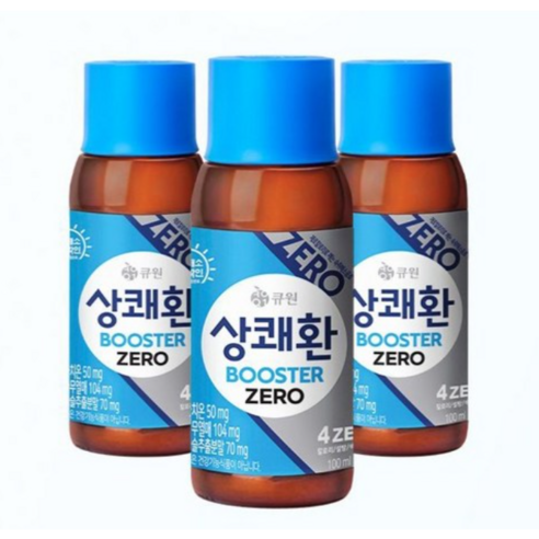 상쾌환 부스터 제로 숙취해소 음료