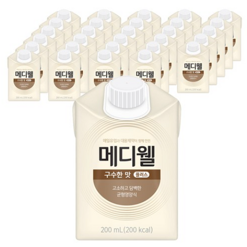 메디웰 구수한맛 플러스, 150개, 200ml