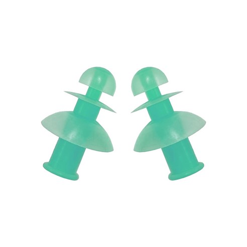 아퀴스트 수영 실리콘 귀마개 소음방지 이어플러그 3단, 1개, 그린