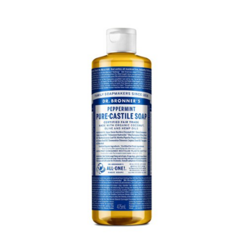 닥터브로너스 페퍼민트 퓨어 캐스틸 솝, 475ml, 1개