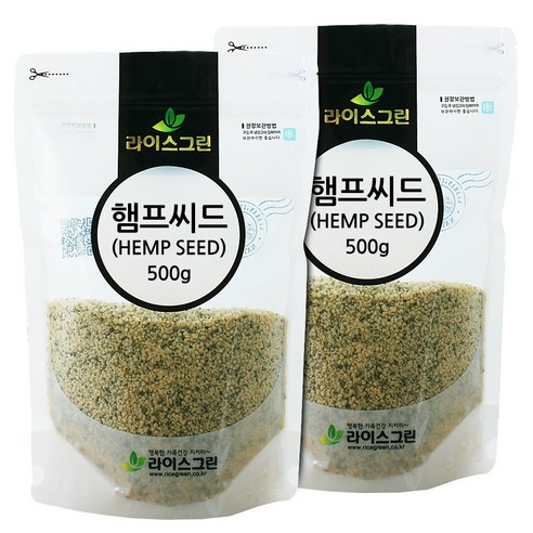 라이스그린 햄프씨드500g 3개 캐나다산, 500g