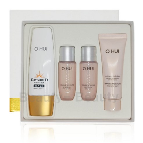 오휘 오휘 데이쉴드 퍼펙트 선 블랙 50ml 기획세트, 2개