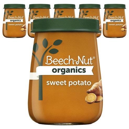비치넛 과일 퓨레 113g, 6개, Sweet Potato (고구마)