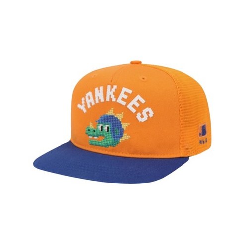 MLB 키즈 픽셀 키노 배색 스냅백 72CPN4111-50O, F3