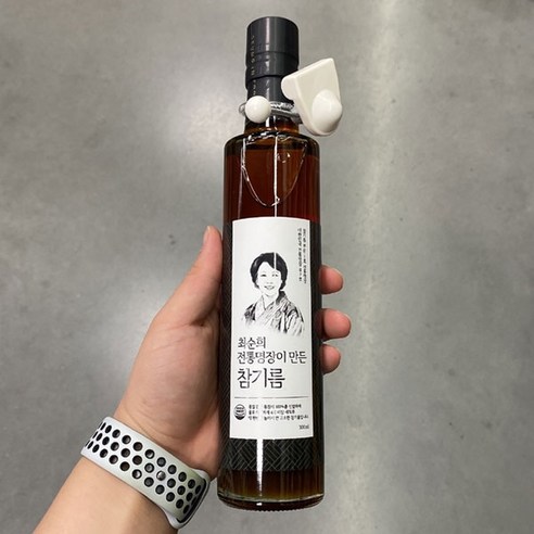 기순도전통장 생강 식혜 (냉동), 1000ml, 4개 기순도선물세트 Best Top5 12 최순희 전통명장이 만든 참기름, 300ml, 1개