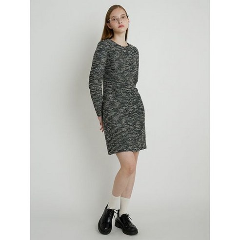 259178 [올리브데올리브] 단추 포인트 원피스 OH2SO6050