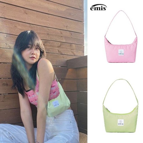 EMIS 숄더백 이미스 에코백 미니멀 가방 호보백