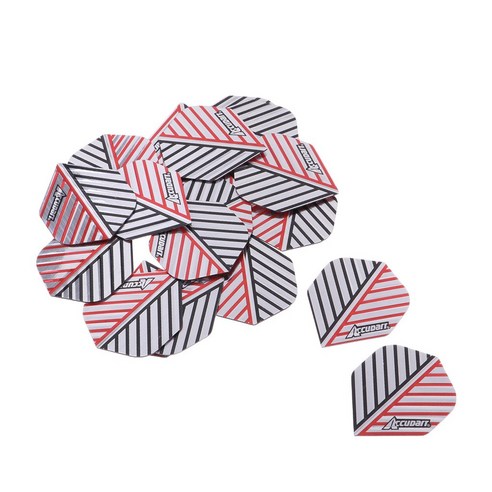 WJSHOP 20Pcs 전문 다트 비행 플라스틱 꼬리 날개 다트 프로텍터, 유형 V, 설명