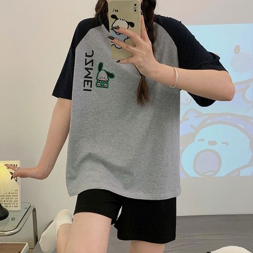 땀 걱정 없이 꿀잠 예약, Ethel 면 통기성 파자마로 쾌적한 여름밤을!