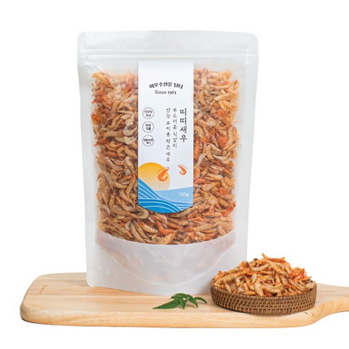 고소하고 바삭한 국산 햇새우로 요리에 깊이와 맛을 더하세요.