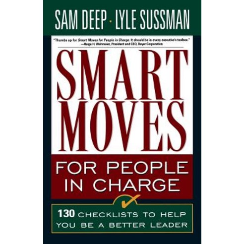Smart Moves for People in Charge Paperback, Basic Books