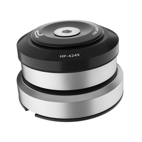 MTB 자전거 헤드셋 베어링 밀폐형 상단 커버 합금 산악 자전거 부품 28.6mm 나사 없는 포크 스템 부품, 4249, 알루미늄 합금