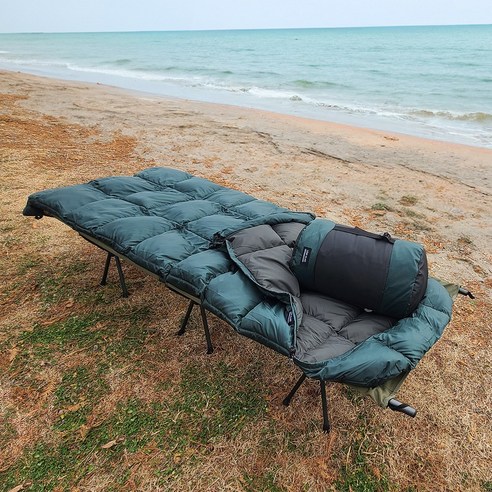 겨울밤을 포근하게 감싸줄 구스다운 침낭: 캠프빌리지 클라우드 침낭 리뷰 구스침낭