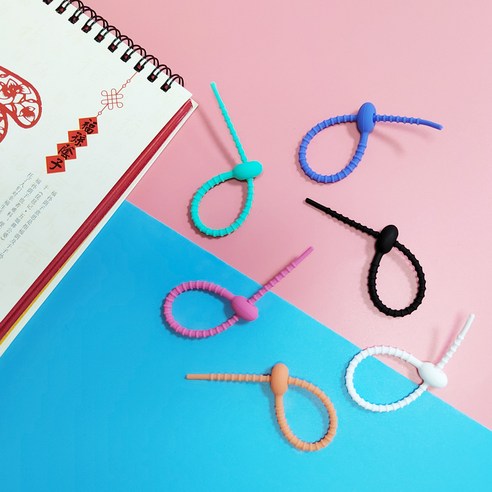 엉망진창 케이블, 바이유즈 실리콘 타이로 깔끔하게 정리하세요!