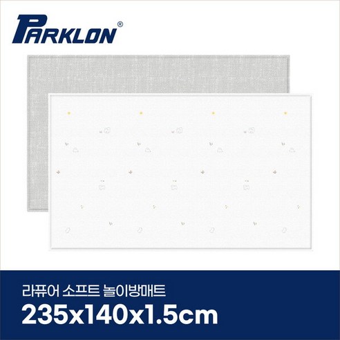 [파크론] 퍼피블라썸 라퓨어 소프트 놀이방매트 고급초대형 235x140x1.5cm, 옵션:퍼피블라썸 235