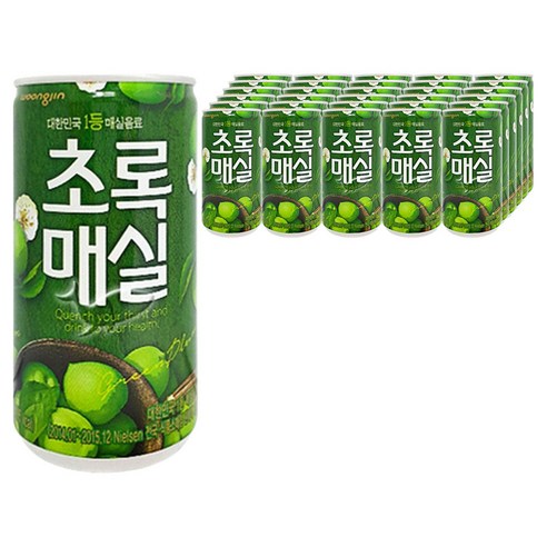 [제트스카이] 초록매실, 90캔, 180ml