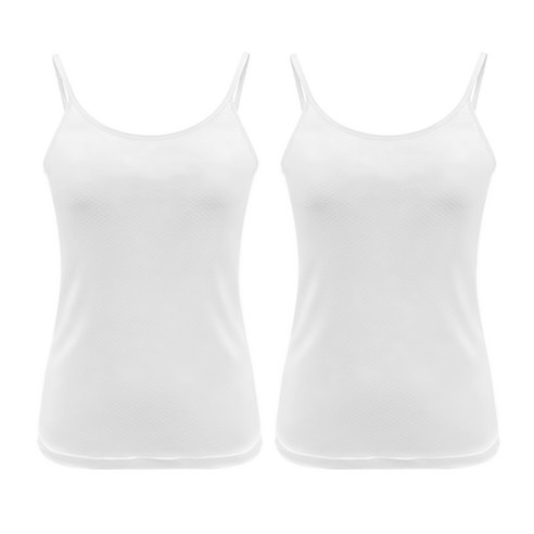 여름날의 청량함을 담은 블루핀 풍기인견 끈 런닝 나시