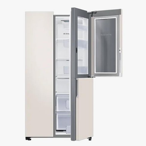   [삼성] 양문형 프리스탠딩 냉장고 845L 코타 베이지