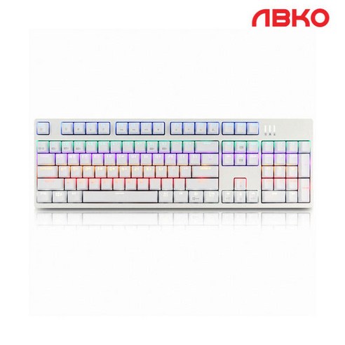ABKO ABKO K660 축교환 게이밍 카일광축 (화이트 클릭), 일반형