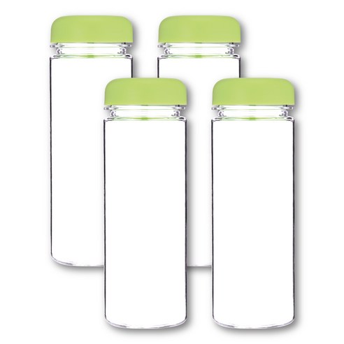 국산 트라이탄 물병 무지 마이보틀, 그린, 500ml, 4개