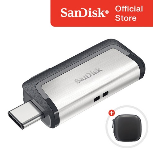 샌디스크 울트라 듀얼 C타입 OTG USB 3.1 SDDDC2 / USB 보관 케이스, 256GB