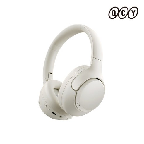 QCY 액티브 노이즈캔슬링 블루투스 헤드셋, 블랙, QCY-H3 ANC APP HEADSET