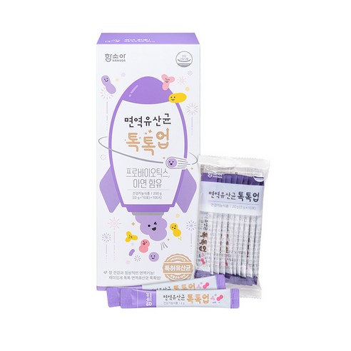 면역유산균 톡톡업, 2g, 100개