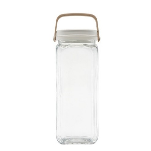 르베르폴리세 브라운 핸들캐니스터, 2개, 2100ml