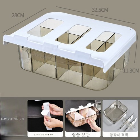 ZZJJC 서랍식 속옷 수납함 양말 팬티 수납함 히든 서랍함 가정용 옷장 브라 정리상자, 다색 12칸[프리미엄 소재+업그레이드 서랍장]