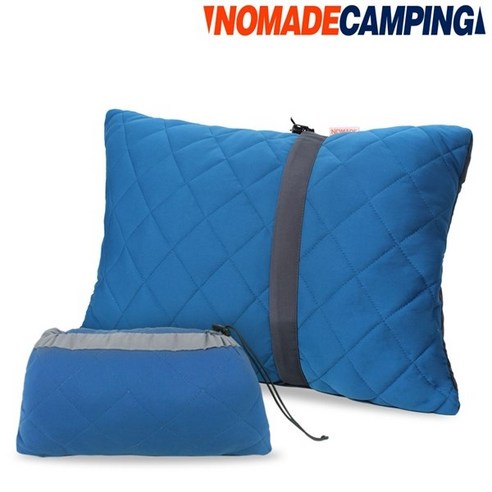 노마드 폼 블럭 캠핑 베개, 블랙, 2개