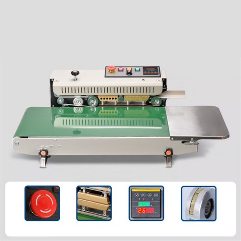(샌톤) 3세대 업소용 자동실링기 자동포장기계 업소용실링기 비닐접착기 비닐밀봉기 비닐포장기계 업소용포장기, 2. FR900기본형, 1개