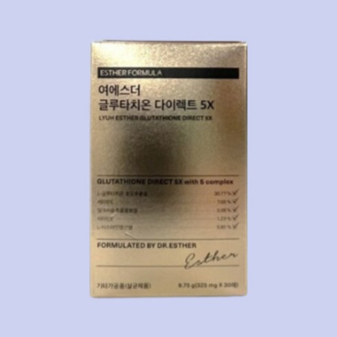 여에스더 글루타치온 다이렉트5X 1개 1개월, 5 1 1월, 999