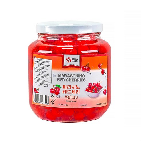 화풍 마라시노 레드 체리 1988g (꼭지)