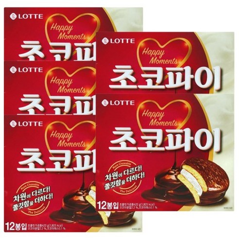 롯데제과 초코파이, 420g, 5개