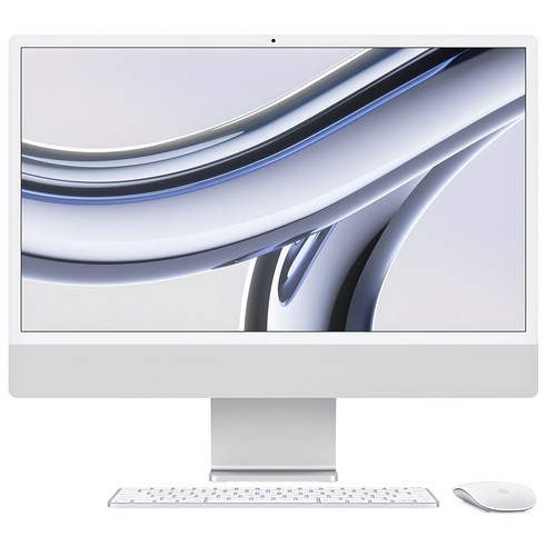 Apple 2023 아이맥 24 M3, 실버, M3 8코어, 8코어, 256GB, 8GB