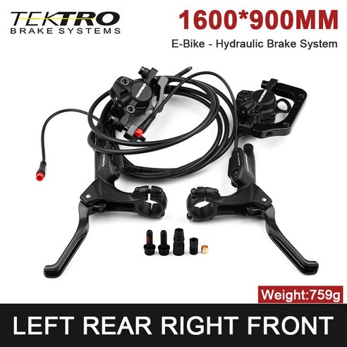 TEKTRO HD-E350 E-bike Brake 900/1600mm Electric Bicycle Brakes MTB Power Control Hydraulic Brake, 1 건