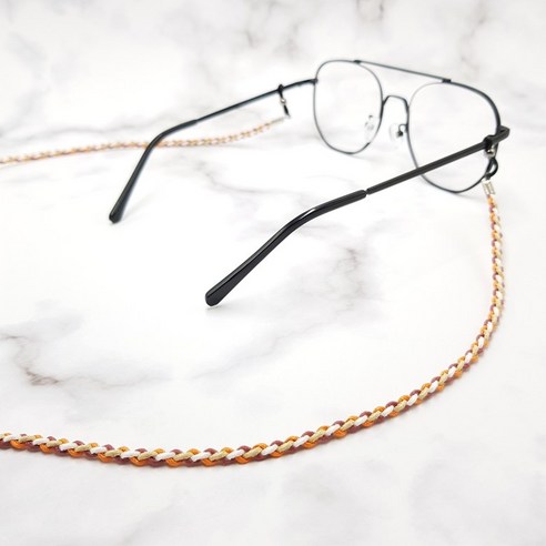 플러스핫템 꽈배기 섬유 안경줄 선글라스 스트랩 여성 남자 여자 남성 안경 줄 걸이 끈 목걸이 홀더