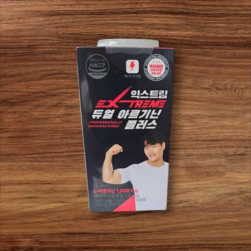 익스트림 듀얼 아르기닌 플러스 1000mg, 120정, 1개