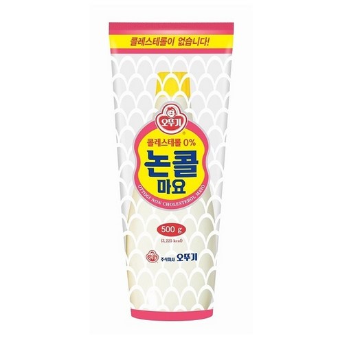 오뚜기 논콜 마요네즈 500G, 1개