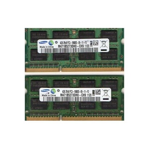 8GB 2x 4GB 킷 애플 아이맥 27-인치 3.4GHz 인텔 코어 i7 DDR3 노트북 메모리