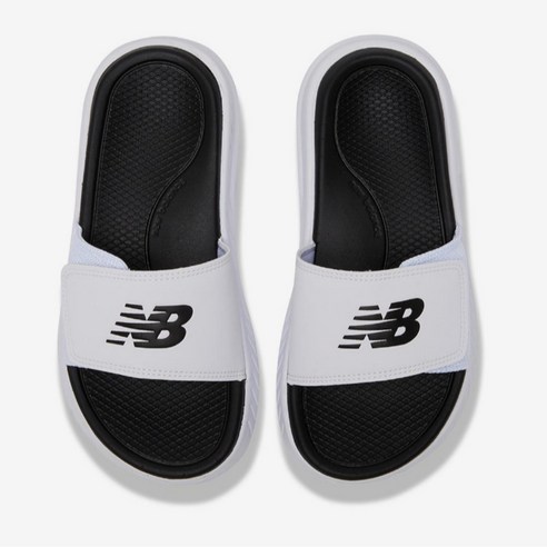 [뉴발란스] 24 S/S NB 큐셔닝 슬라이스 두가지 켤러 화이트or블랙