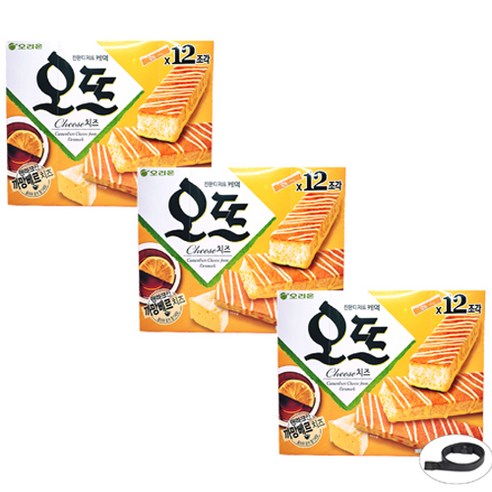 오뜨 치즈케이크+스윗플래닛 마스크줄, 288g, 3개